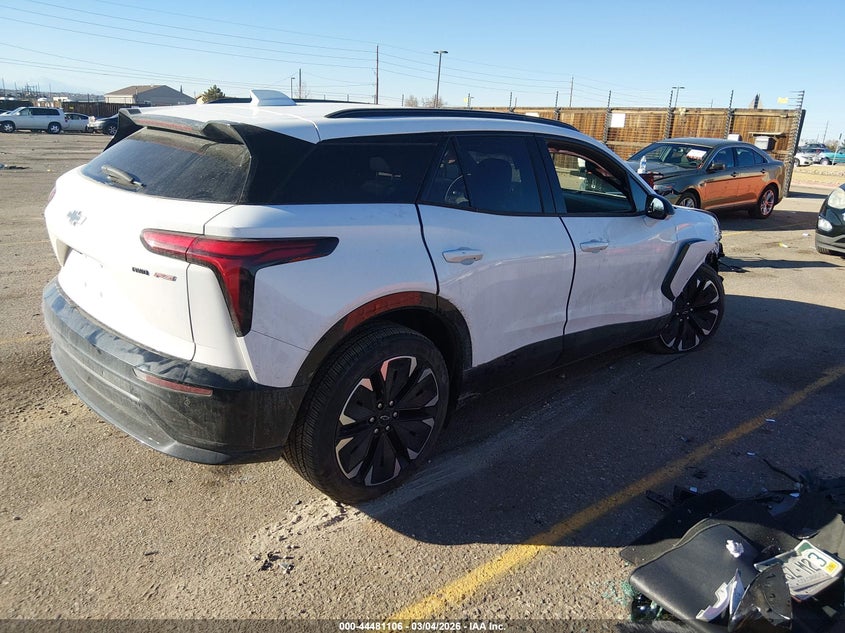 Vin: 3gnkdcrj3rs285140, lot: 44977785, chevrolet blazer ev eawd rs 20244