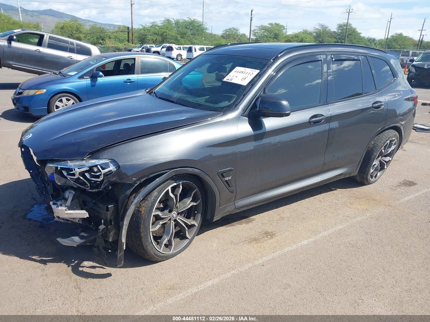 Vin: 5ymts0c05llt09797, lot: 44977791, bmw x3 m 20202