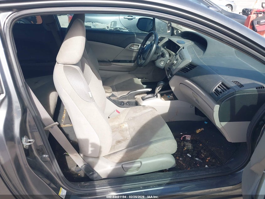 2012 Honda Civic 1.8 Lx grey Lot 111044481194 Vin 2HGFG3B54CH566230
