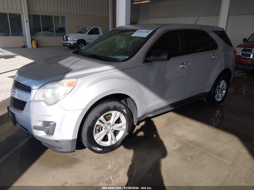 2014 Chevrolet Equinox 2.4 Ls silver Lot 111044481209 Vin 2GNALAEK3E6370151