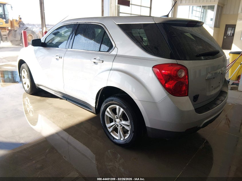 2014 Chevrolet Equinox 2.4 Ls silver Lot 111044481209 Vin 2GNALAEK3E6370151