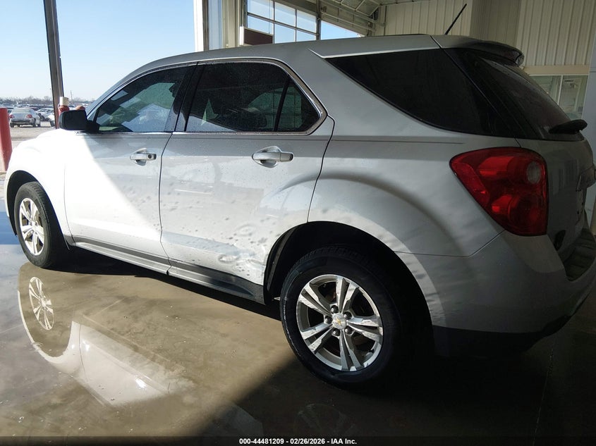 2014 Chevrolet Equinox 2.4 Ls silver Lot 111044481209 Vin 2GNALAEK3E6370151