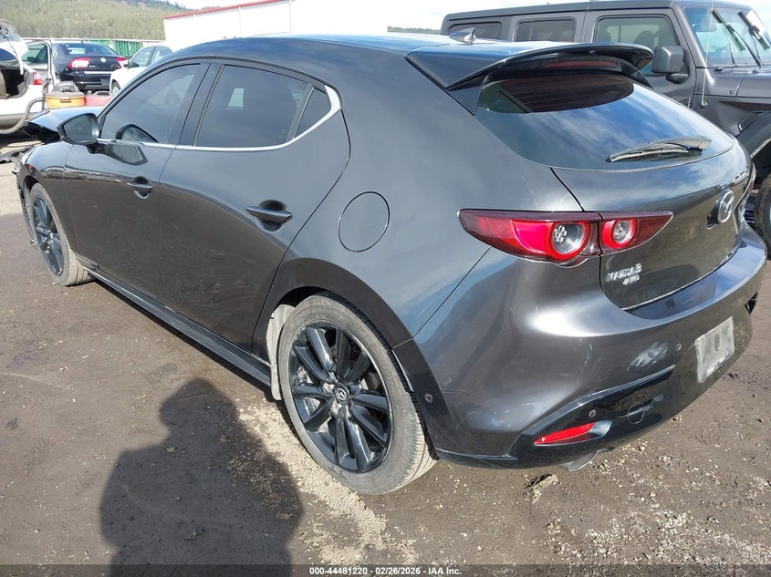 2021 Mazda 3 2.5 2.5 Turbo Premium Plus grey Lot 111044481220 Vin JM1BPBNY8M1347137
