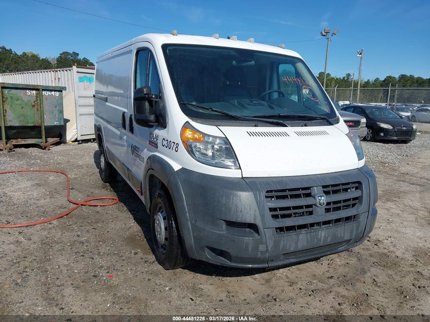 2017 Ram Promaster 1500 Low Roof 136 Wb
