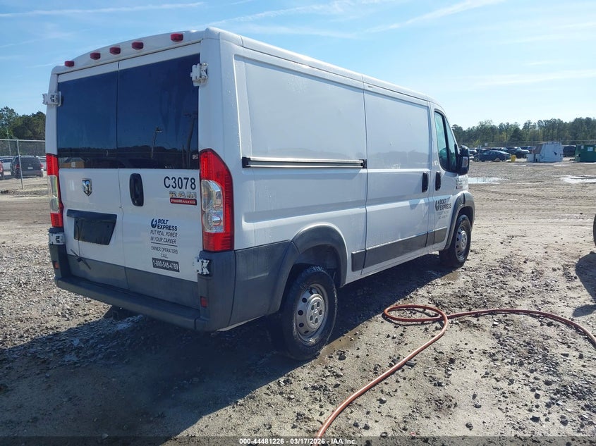 2017 Ram Promaster 1500 Low Roof 136 Wb