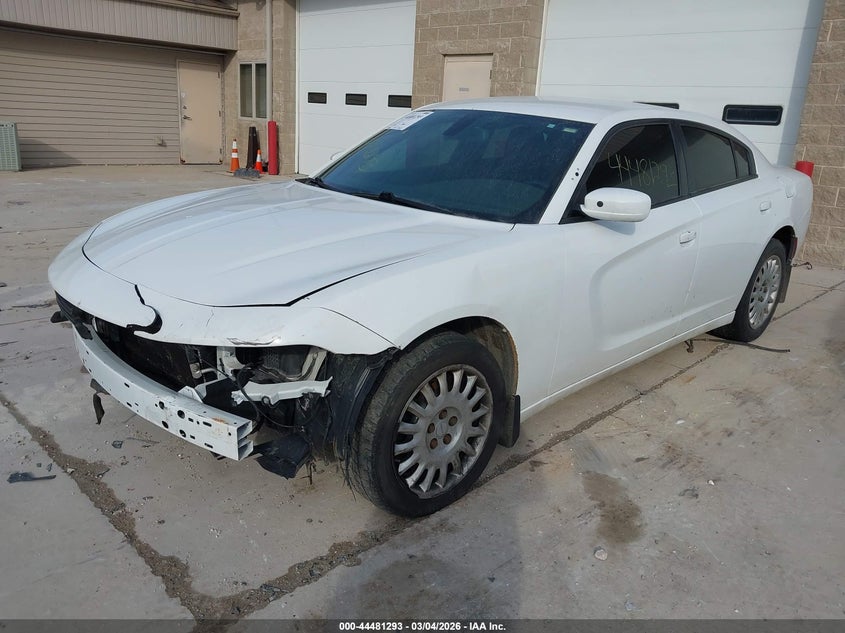 Vin: 2c3cdxkt2fh863781, lot: 44978000, dodge charger police 20152
