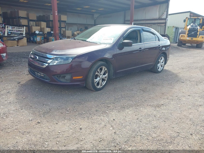 Vin: 3fahp0ha7cr427326, lot: 44978083, ford fusion se 20122
