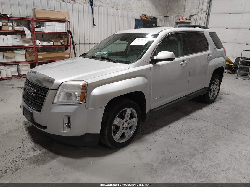 2GKFLTE54C6291576 2012 Gmc Terrain 3.0 Sle-2 silver