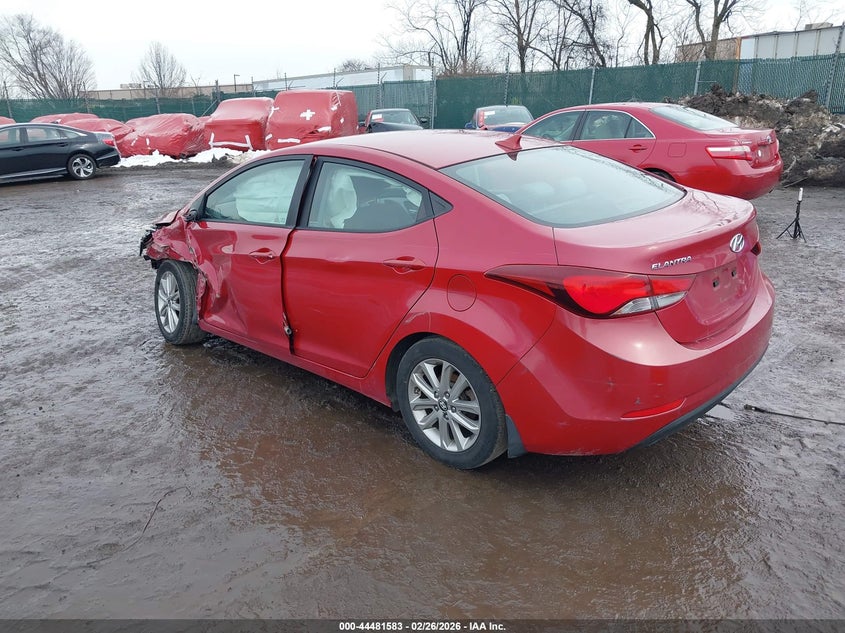 2015 Hyundai Elantra Se