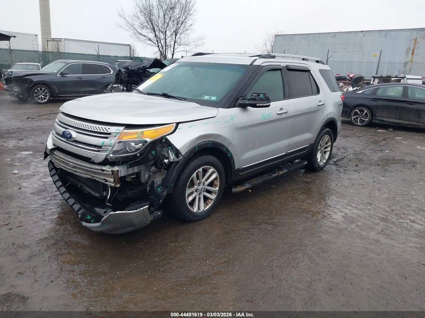 Vin: 1fm5k8d8xfgc33264, lot: 44978326, ford explorer xlt 20152