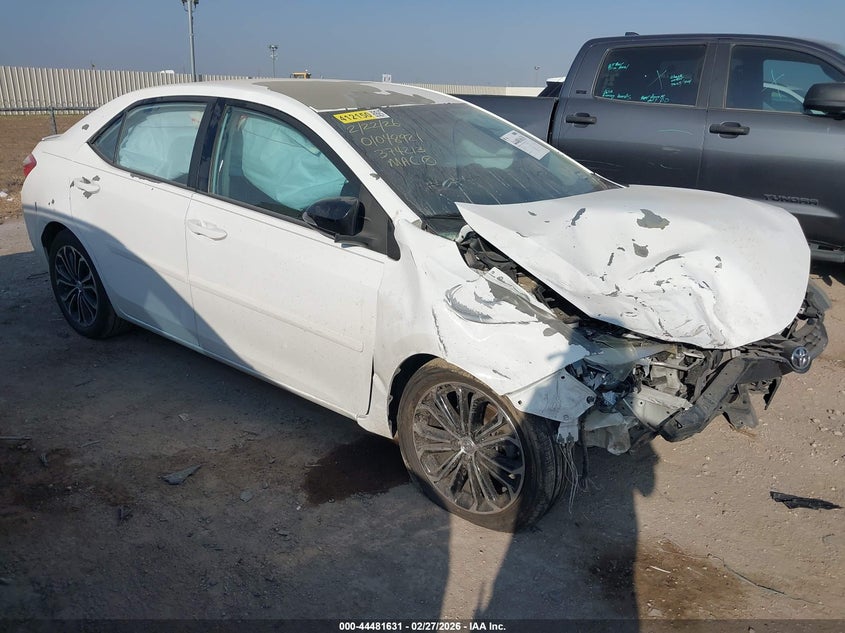 2016 Toyota Corolla S Plus