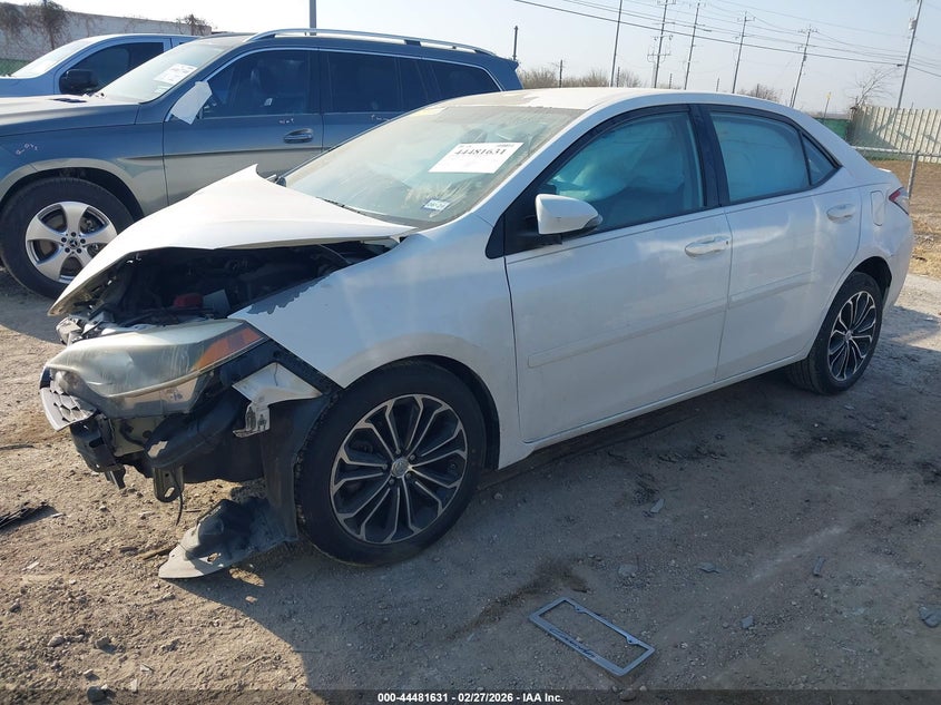 2016 Toyota Corolla S Plus