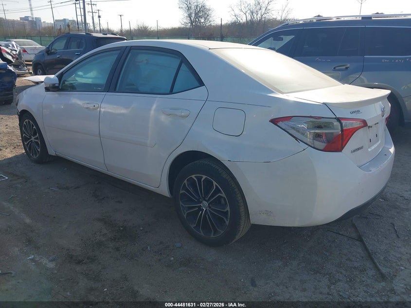 2016 Toyota Corolla S Plus