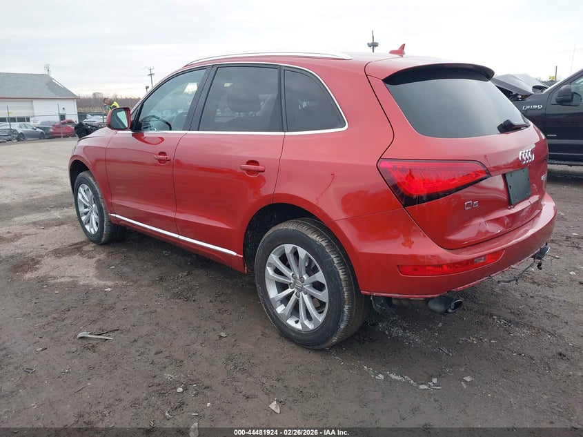 2014 Audi Q5 2.0 Premium Plus orange Lot 111044481924 Vin WA1LFAFP5EA018253