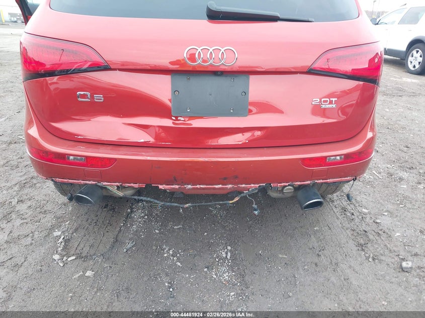 2014 Audi Q5 2.0 Premium Plus orange Lot 111044481924 Vin WA1LFAFP5EA018253