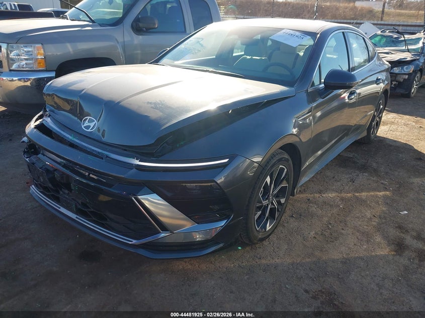 2025 Hyundai Sonata 2.5 Sel grey Lot 111044481925 Vin KMHL64JA3SA458229