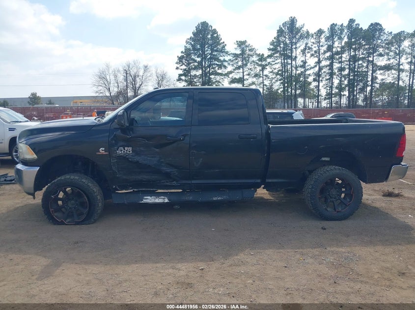 2018 Ram 2500 6.7 Ram Tradesman 4X4 6'4 Box black Lot 111044481956 Vin 3C6UR5CL4JG232163