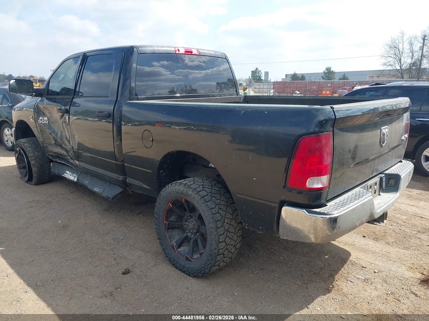 2018 Ram 2500 6.7 Ram Tradesman 4X4 6'4 Box black Lot 111044481956 Vin 3C6UR5CL4JG232163