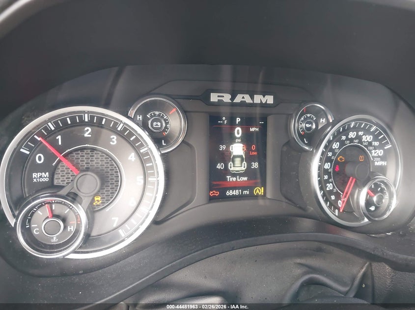 1C6SRFFT1PN691952 2023 Ram 1500 5.7 Ram Lone Star 4X4 5'7 Box grey