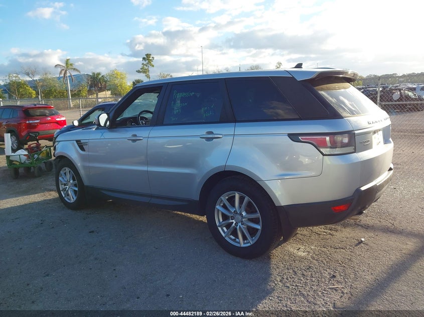 2015 Land Rover Range Rover Sport 3.0L V6 Supercharged Hse/3.0L V6 Supercharged Se