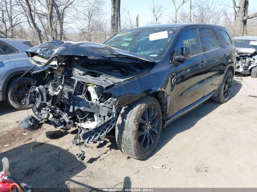 1C4RDJAG3KC801942 2019 Dodge Durango 3.6 Sxt Awd black