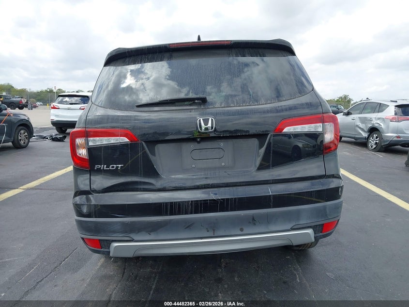 2021 Honda Pilot 3.5 2Wd Ex-L black Lot 111044482365 Vin 5FNYF5H55MB009959