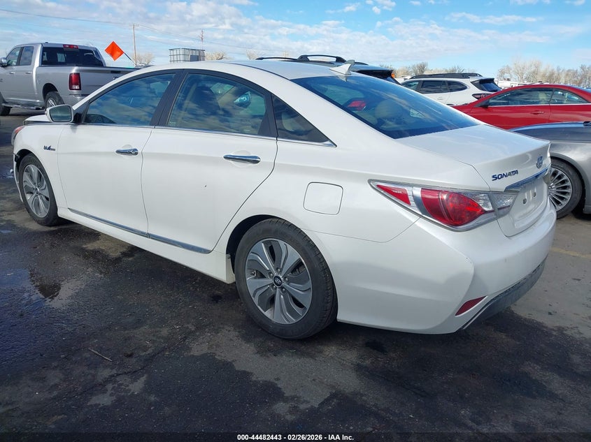 2013 Hyundai Sonata 2.4 Hybrid Limited white Lot 111044482443 Vin KMHEC4A46DA071995