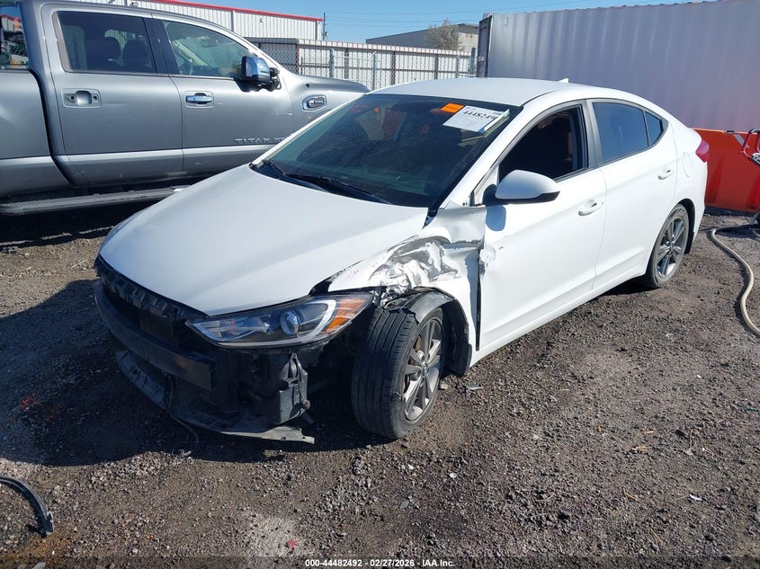 2018 Hyundai Elantra Sel 5NPD84LF7JH225053 photo 1