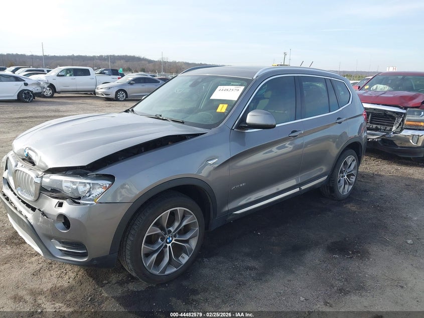 Vin: 5uxwx9c33h0w71155, lot: 44979286, bmw x3 xdrive28i 20172