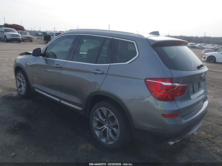 Vin: 5uxwx9c33h0w71155, lot: 44979286, bmw x3 xdrive28i 20173