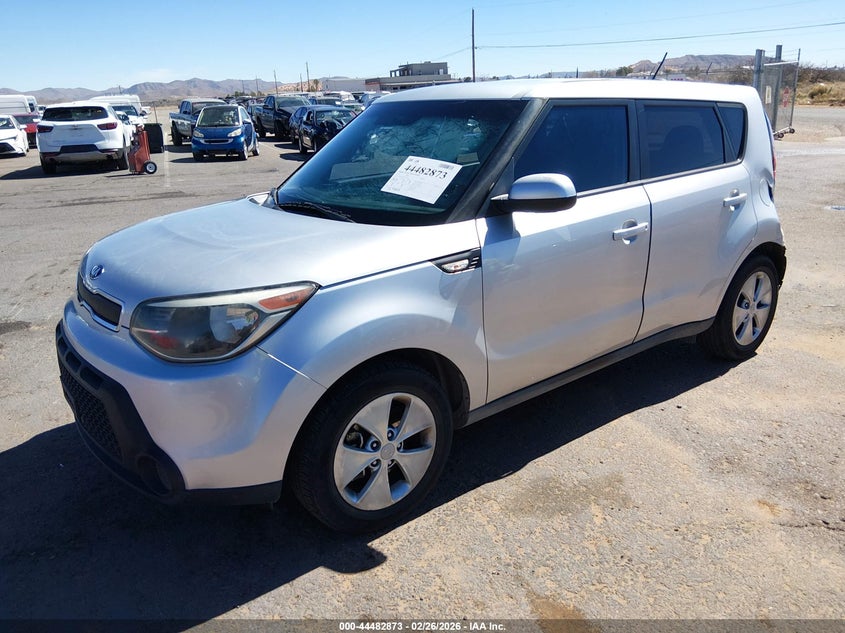 2014 Kia Soul 1.6 silver Lot 111044482873 Vin KNDJN2A20E7734671