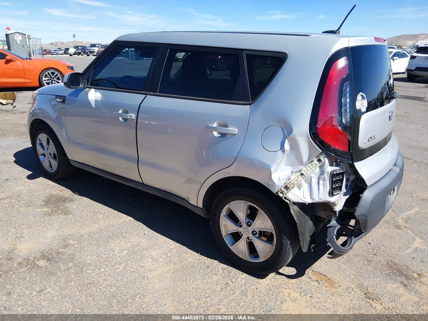 2014 Kia Soul 1.6 silver Lot 111044482873 Vin KNDJN2A20E7734671