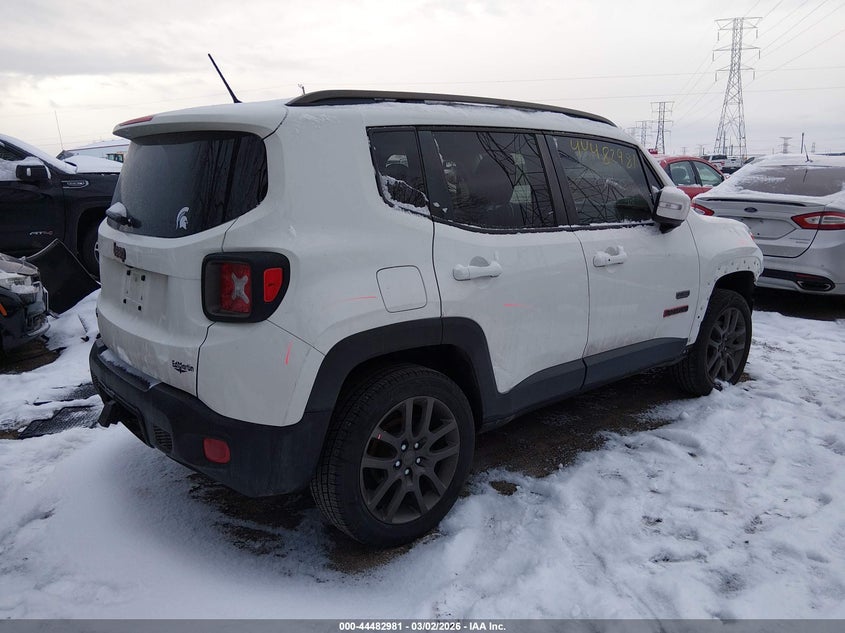 2016 Jeep Renegade 75Th Anniversary