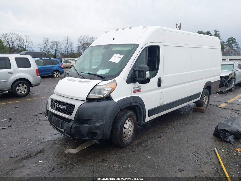 2019 Ram Promaster 3500 Cargo Van High Roof 159 Wb Ext