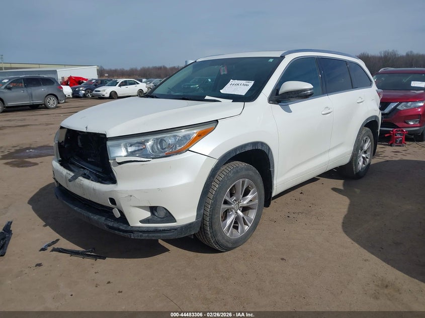 2015 Toyota Highlander Xle V6