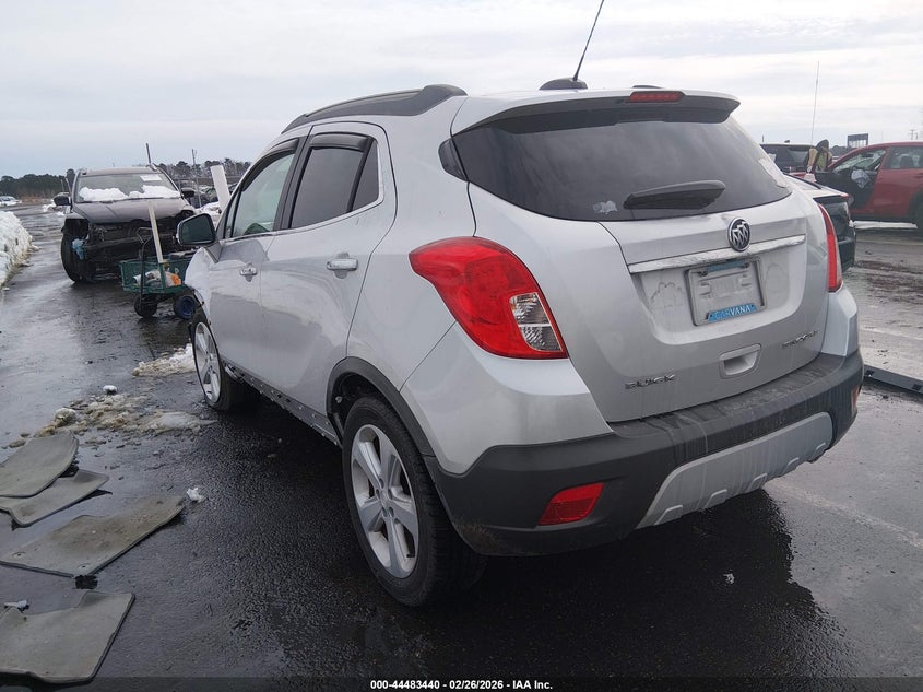 2016 Buick Encore 1.4 silver Lot 111044483440 Vin KL4CJASB1GB644257