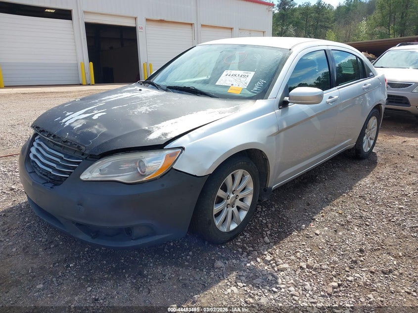 2012 Chrysler 200 2.4 Touring white Lot 111044483495 Vin 1C3CCBBB4CN144984