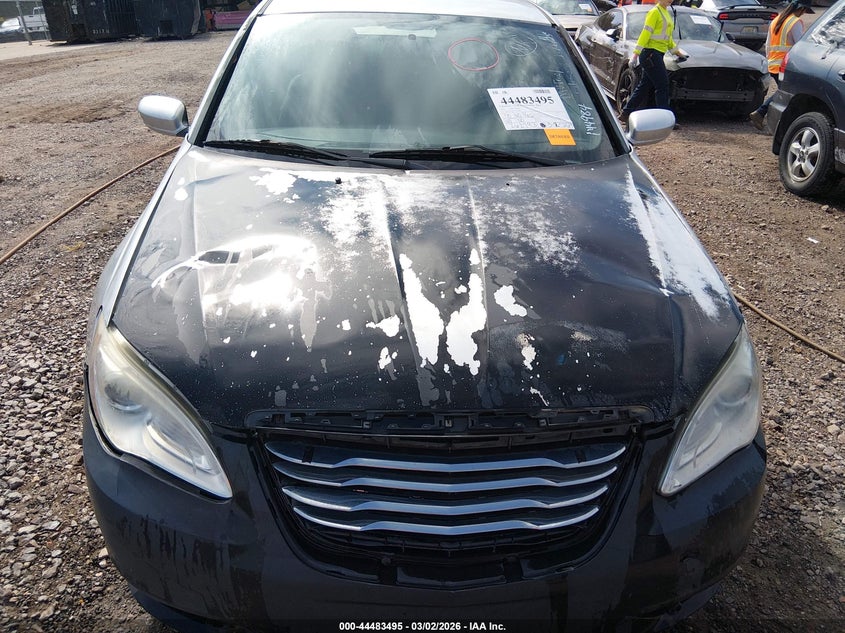 2012 Chrysler 200 2.4 Touring white Lot 111044483495 Vin 1C3CCBBB4CN144984