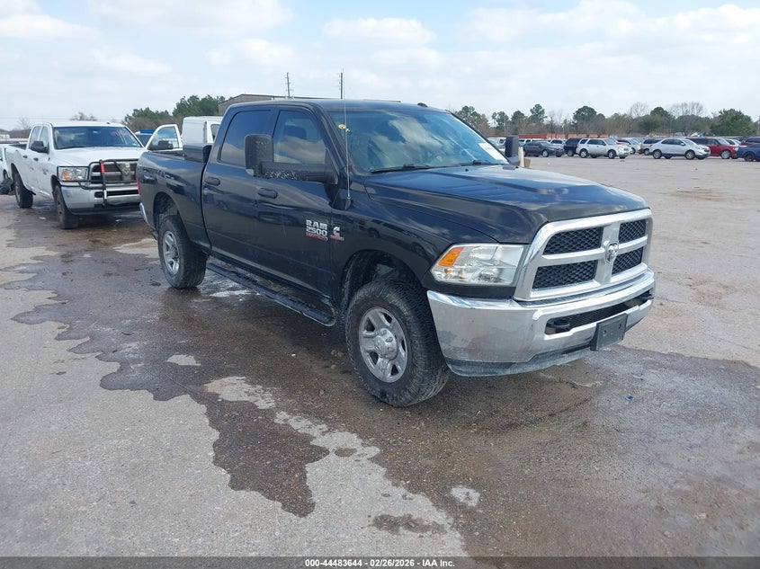 2018 Ram 2500 6.7 Ram Tradesman 4X4 6'4 Box black Lot 111044483644 Vin 3C6UR5CL6JG404533