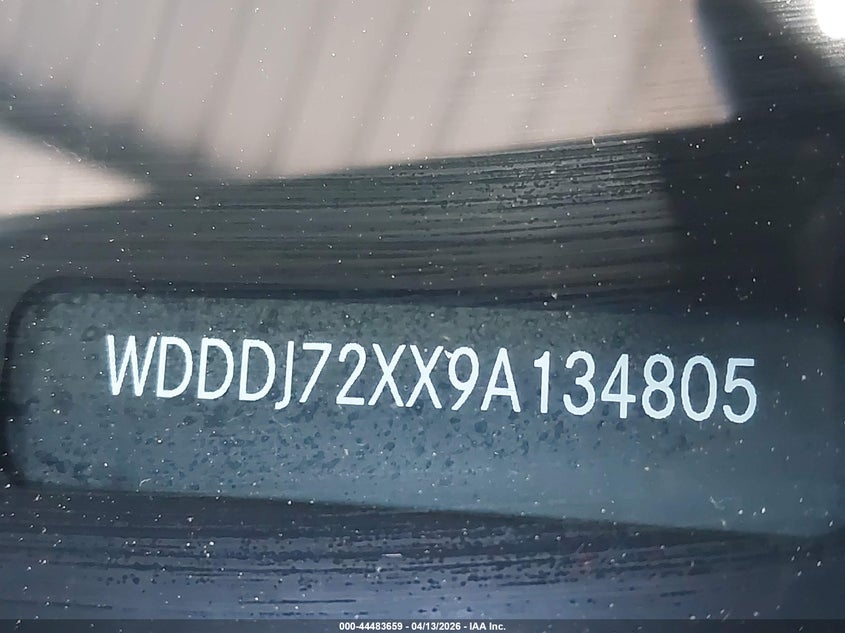 2009 Mercedes-Benz Cls 550 VIN: WDDDJ72XX9A134805 Lot: 44483659