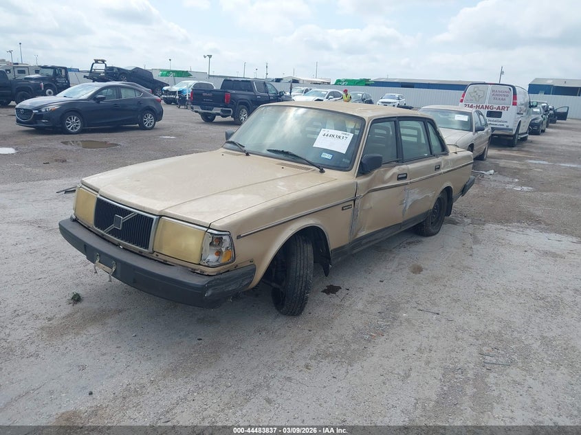 1991 Volvo 240 VIN: YV1AA8849M1456953 Lot: 44483837