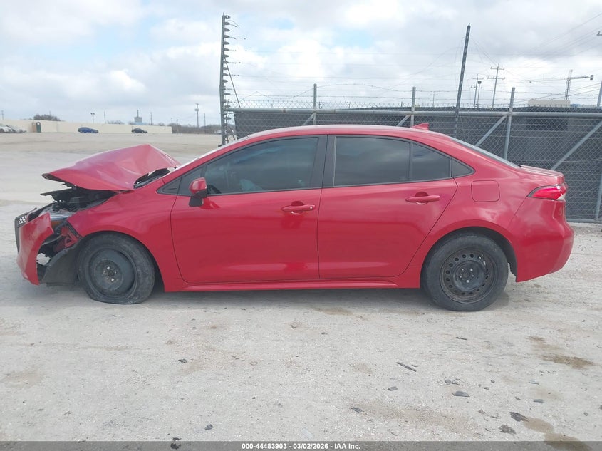 2020 Toyota Corolla 1.8 Le red Lot 111044483903 Vin 5YFEPRAEXLP017799