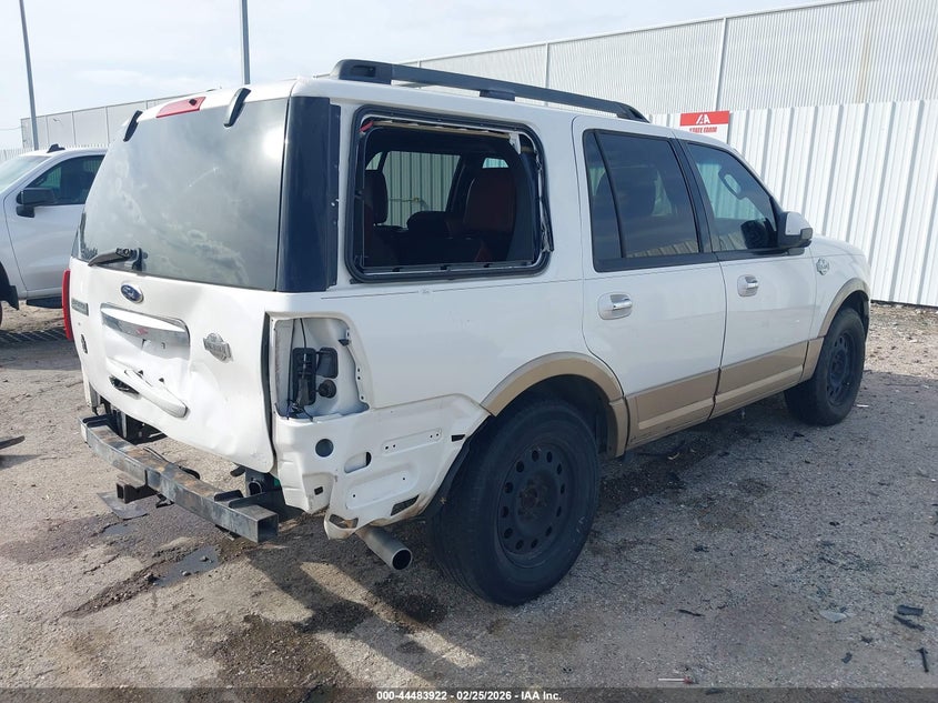 2012 Ford Expedition 5.4 King Ranch white Lot 111044483922 Vin 1FMJU1H52CEF24655