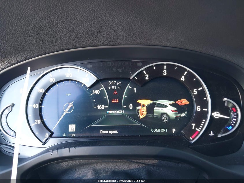 2019 BMW X4 M40I VIN: 5UXUJ5C59K9A33100 Lot: 44483981