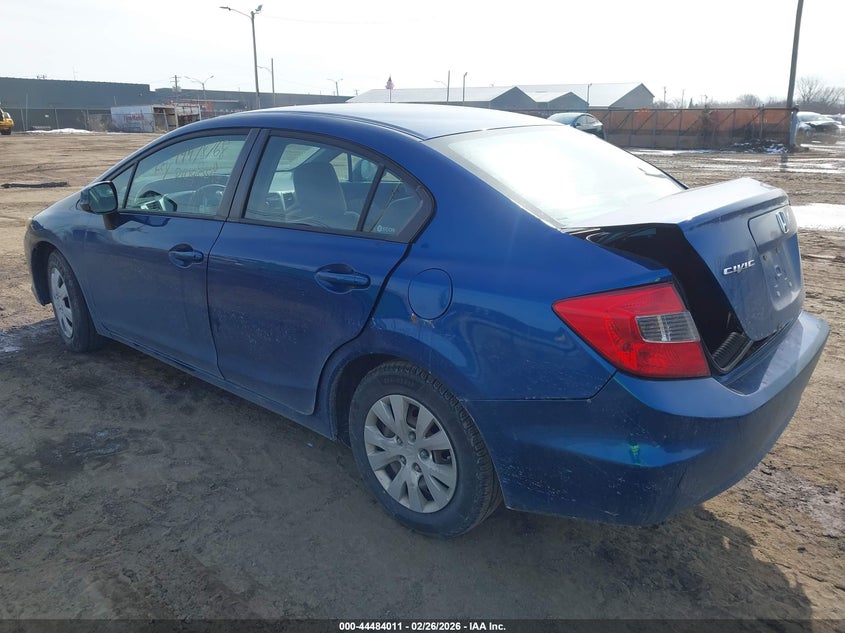 19XFB2F56CE102319 2012 Honda Civic 1.8 Lx brown