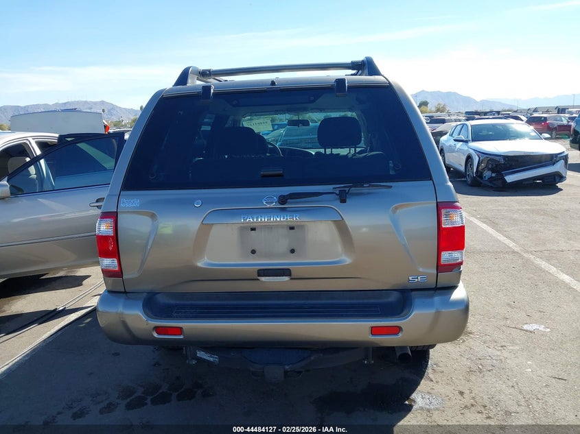 2003 Nissan Pathfinder Se VIN: JN8DR09X43W714582 Lot: 44484127