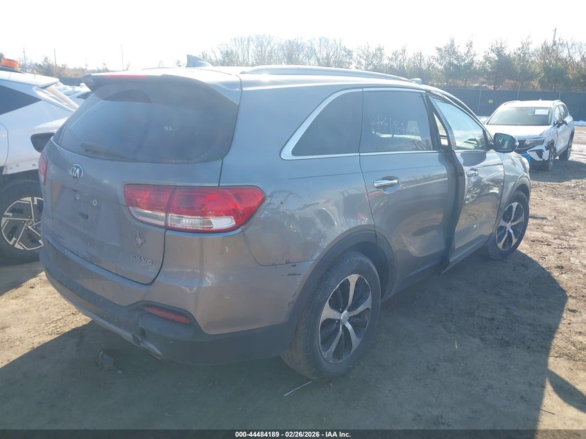 Vin: 5xyph4a5xhg277141, lot: 44980896, kia sorento 3.3l ex 20174