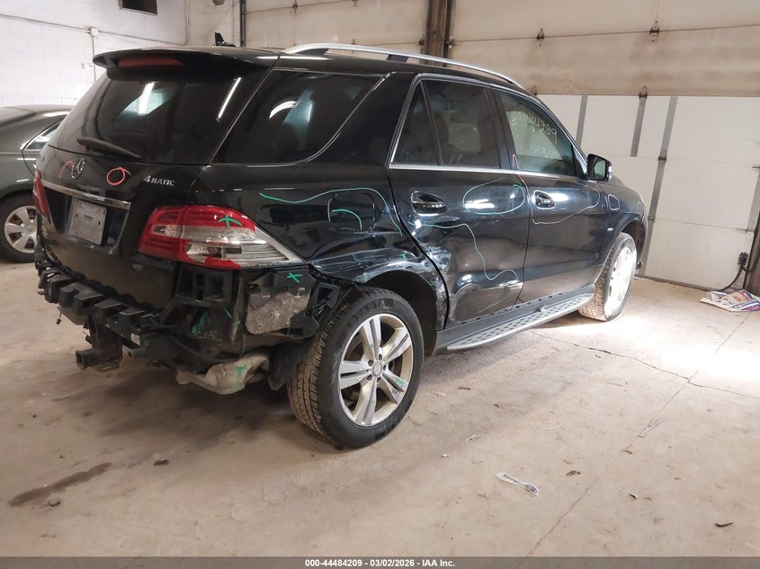 2012 Mercedes-Benz Ml 350 4Matic
