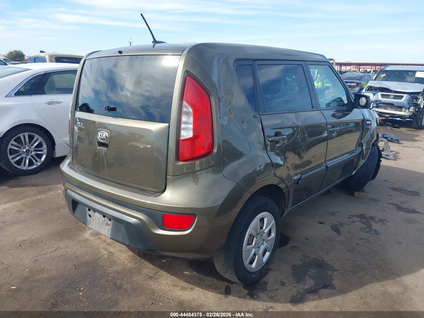 2013 Kia Soul 1.6 brown Lot 111044484375 Vin KNDJT2A55D7506180