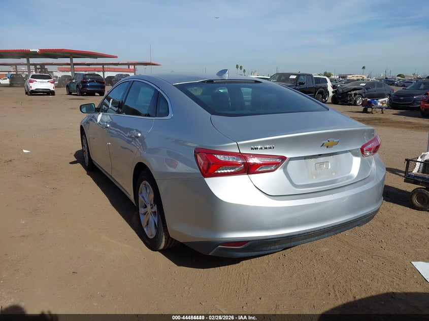VIN 1G1ZD5ST2LF076720 2020 CHEVROLET MALIBU FWD LT